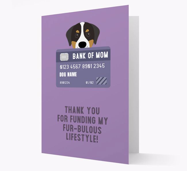 'Bank of Mom' - Personalised {breedFullName} Card